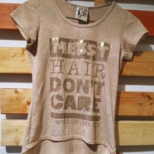 Tan Girls shirt
